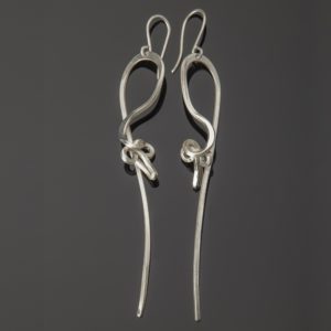 lorarty signature silver earrings