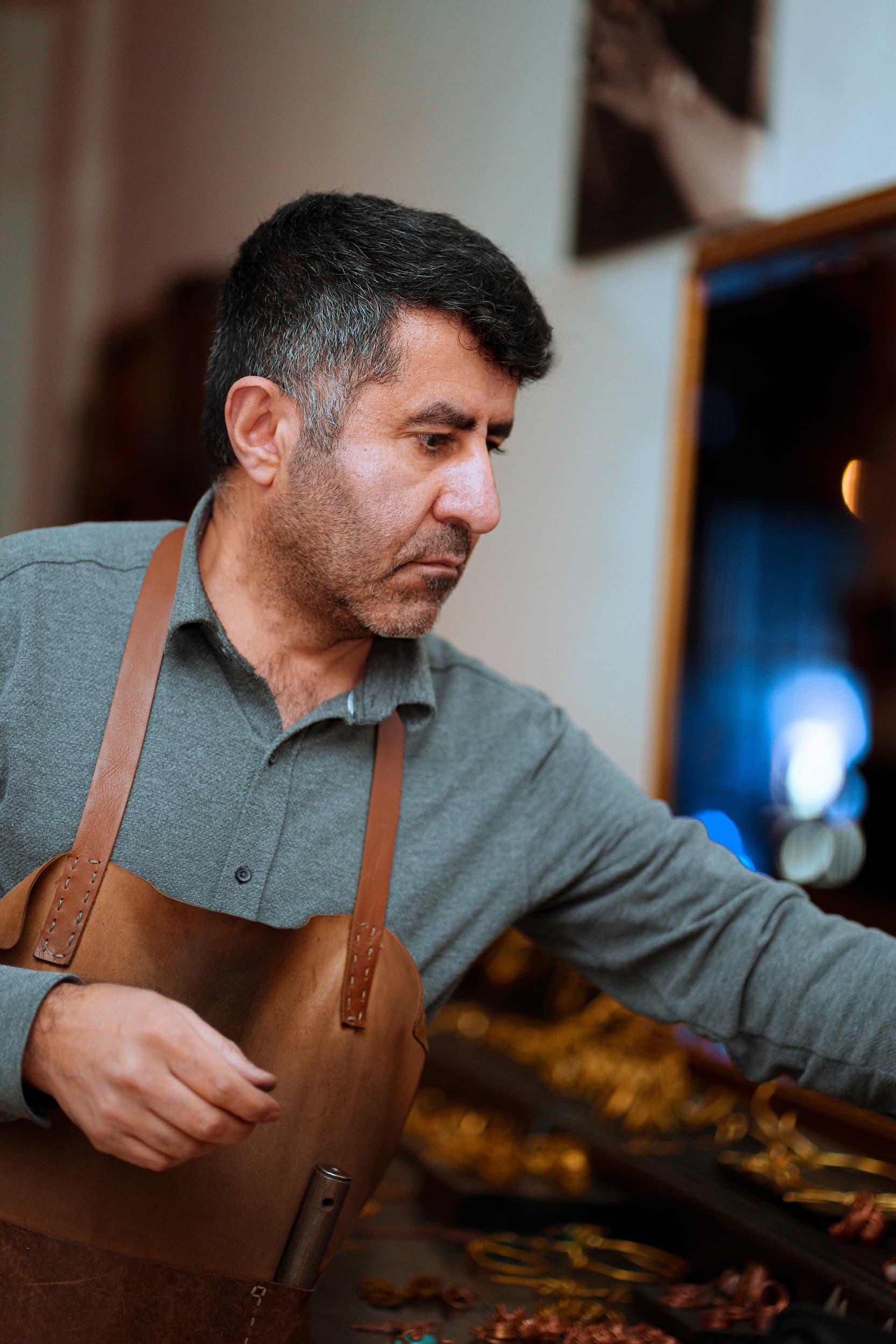 The Maker at work