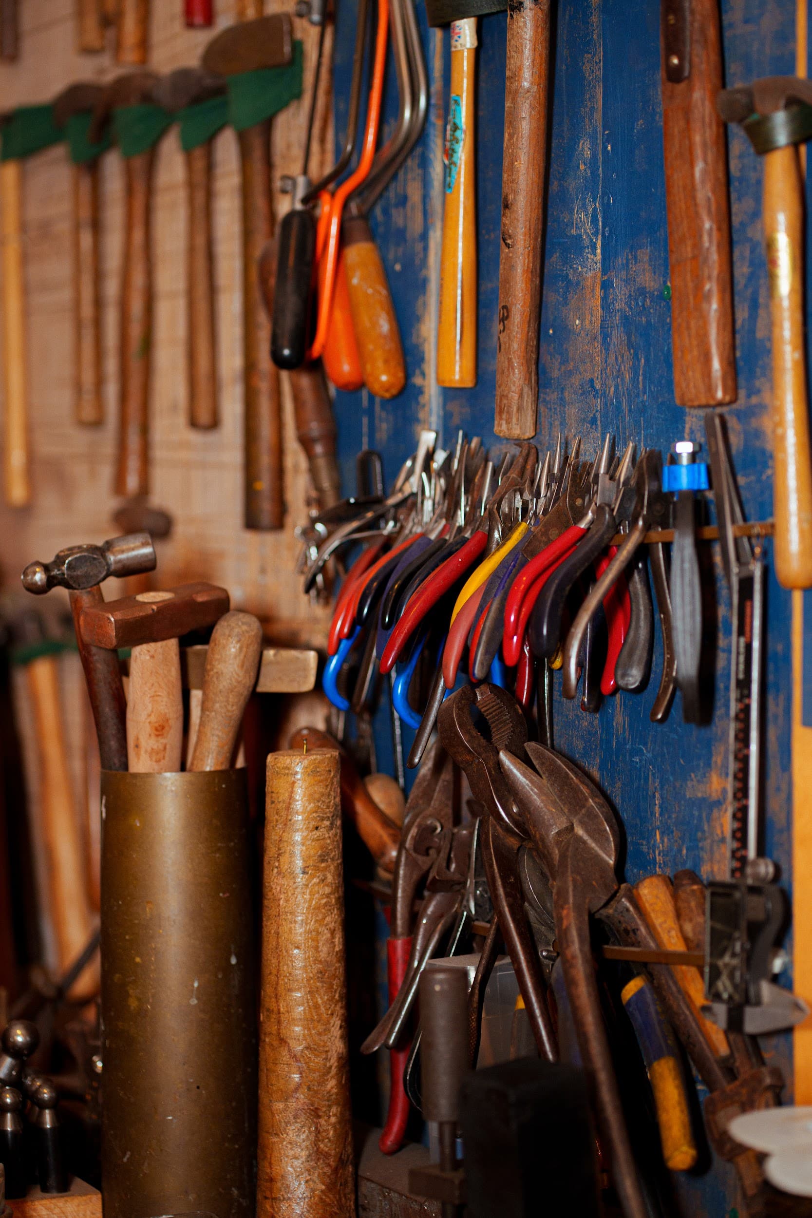 Workshop wall